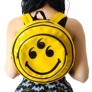 RARE UNIF 666 Eyes Backpack Adjustable Excellent Condition